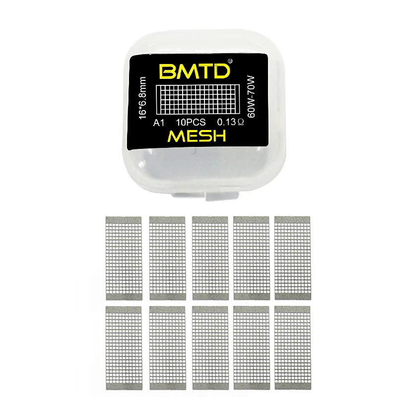 10 pcs/box bmtd prebuilt bobin - Stainless Wire Ss316 avaliação e preço